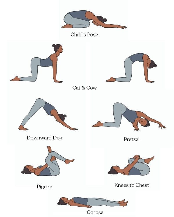 7 Yoga Poses To Release Stress And Anxiety | Good Fronds - Sustainable ...