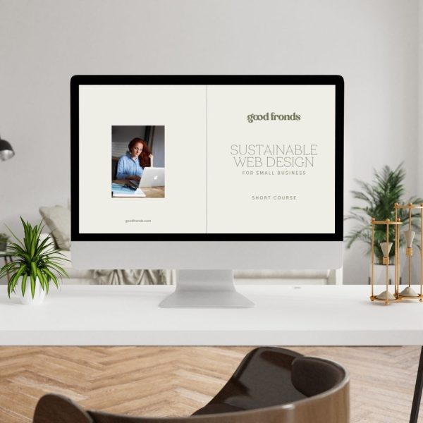 Sustainable Website Design Short Course For Small Business